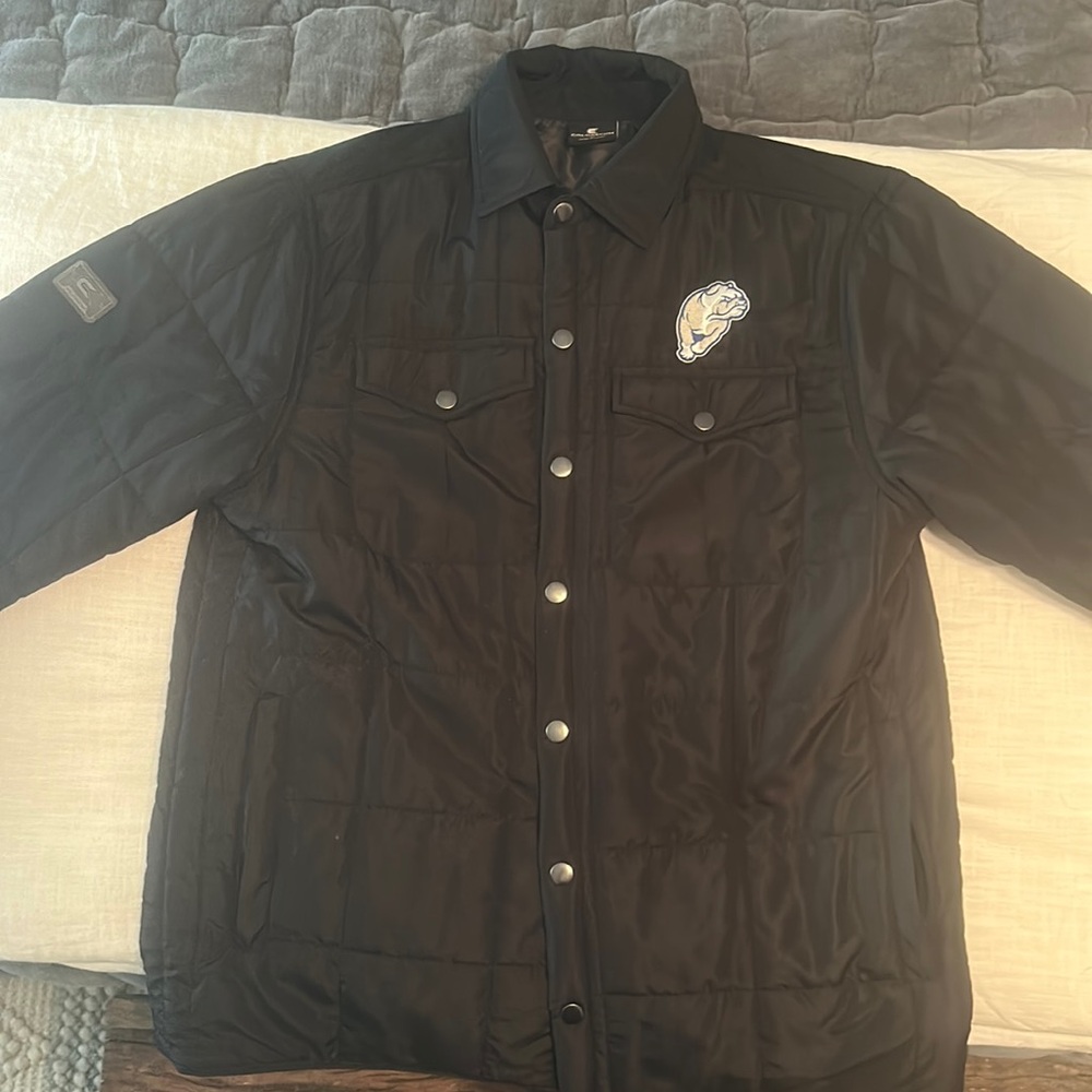 Drake Bulldogs button up jacket